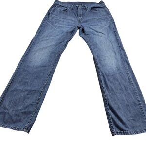 Levi's 559 Jeans Mens 33x31 Tag 33x32 Dark Wash Relaxed Straight Leg